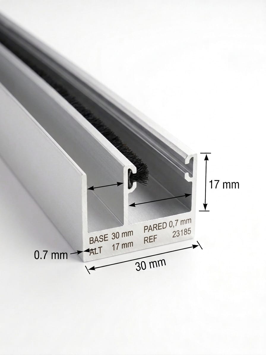 MILLA FIJA CORR.P/6MM.SILVER 3185A